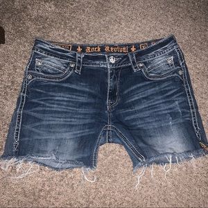 Rock Revival Jean Shorts